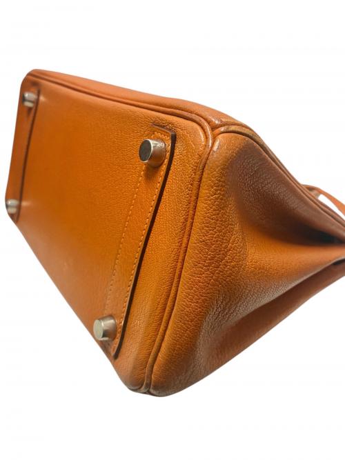 HERMES（エルメス）HERMES (エルメス) Birkin 25 バーキン 25 シェーブル ポティロン ▢I刻印：2005年製造 シルバー金具 ポティロン サイズ:25の古着・服飾アイテム