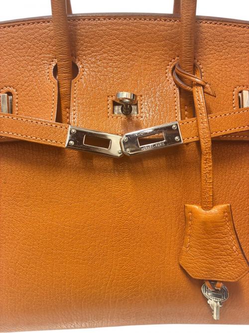 HERMES（エルメス）HERMES (エルメス) Birkin 25 バーキン 25 シェーブル ポティロン ▢I刻印：2005年製造 シルバー金具 ポティロン サイズ:25の古着・服飾アイテム
