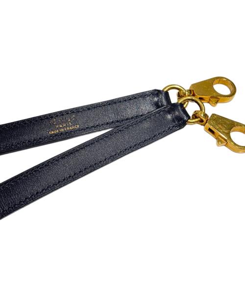 HERMES（エルメス）HERMES (エルメス) ケリー32/外縫い/ボックスカーフ/ネイビー/V刻印：1966年製造 ネイビー サイズ:32の古着・服飾アイテム