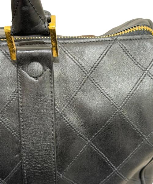 CHANEL（シャネル）CHANEL (シャネル) ボストンバッグ ブラックの古着・服飾アイテム