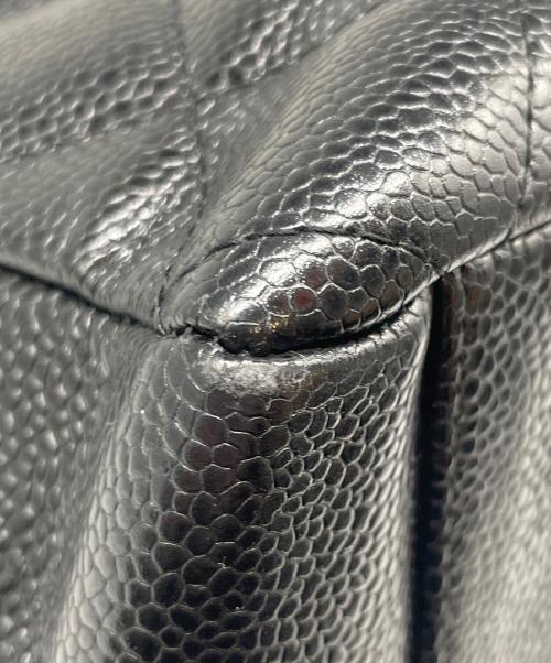 CHANEL（シャネル）CHANEL (シャネル) PSTトートバッグ/PST Tote Bag Caviar Leather ブラックの古着・服飾アイテム