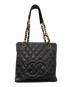 CHANEL（シャネル）の古着「PSTトートバッグ/PST Tote Bag Caviar Leather」｜ブラック