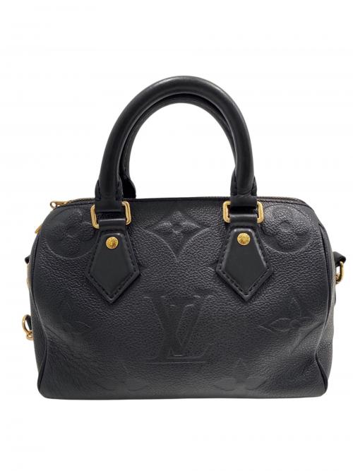 LOUIS VUITTON（ルイ ヴィトン）LOUIS VUITTON (ルイ ヴィトン) スピーディ・バンドリエール 20/Speedy Bandoulière 20 ブラック サイズ:20の古着・服飾アイテム