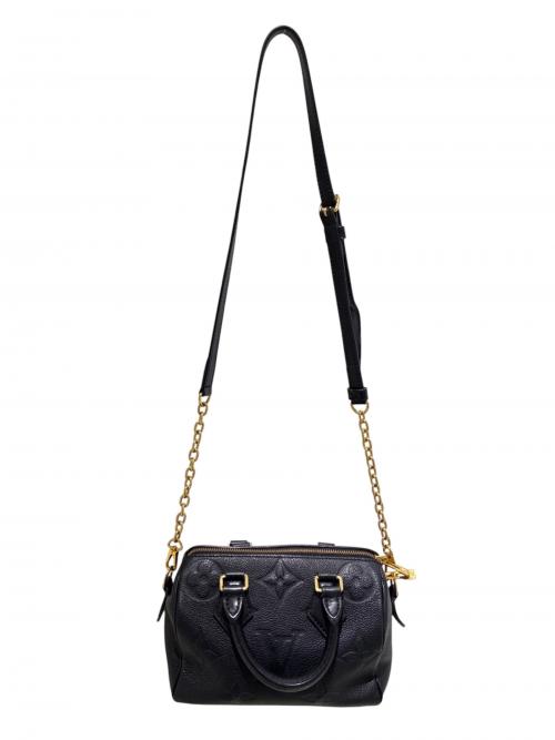 LOUIS VUITTON（ルイ ヴィトン）LOUIS VUITTON (ルイ ヴィトン) スピーディ・バンドリエール 20/Speedy Bandoulière 20 ブラック サイズ:20の古着・服飾アイテム
