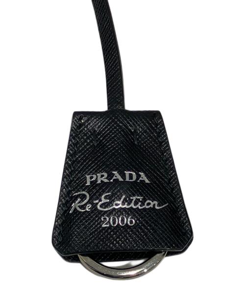 PRADA（プラダ）PRADA (プラダ) トライアングルロゴ チェーンショルダーバッグ ブラック サイズ:-の古着・服飾アイテム