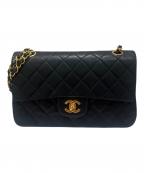 CHANELシャネル）の古着「マトラッセ23/Wフラップチェーンショルダーバッグ」｜ブラック
