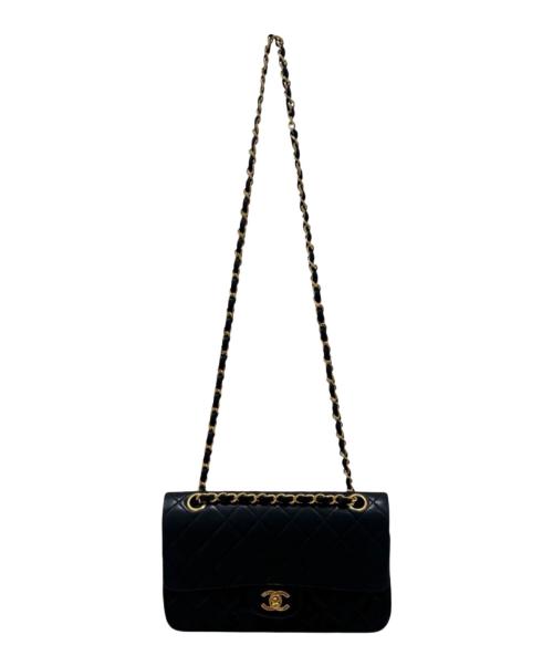 CHANEL（シャネル）CHANEL (シャネル) マトラッセ23/Wフラップチェーンショルダーバッグ ブラック サイズ:23の古着・服飾アイテム