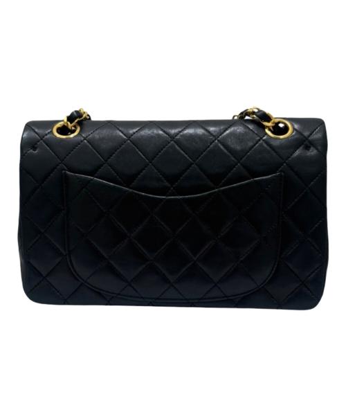 CHANEL（シャネル）CHANEL (シャネル) マトラッセ23/Wフラップチェーンショルダーバッグ ブラック サイズ:23の古着・服飾アイテム