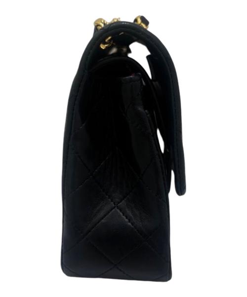CHANEL（シャネル）CHANEL (シャネル) マトラッセ23/Wフラップチェーンショルダーバッグ ブラック サイズ:23の古着・服飾アイテム