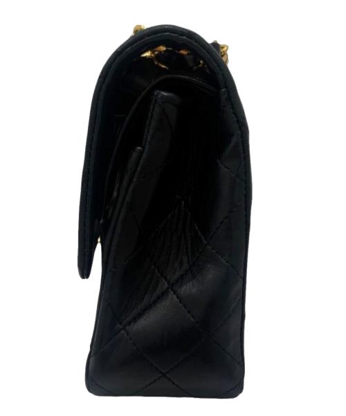 CHANEL（シャネル）CHANEL (シャネル) マトラッセ23/Wフラップチェーンショルダーバッグ ブラック サイズ:23の古着・服飾アイテム