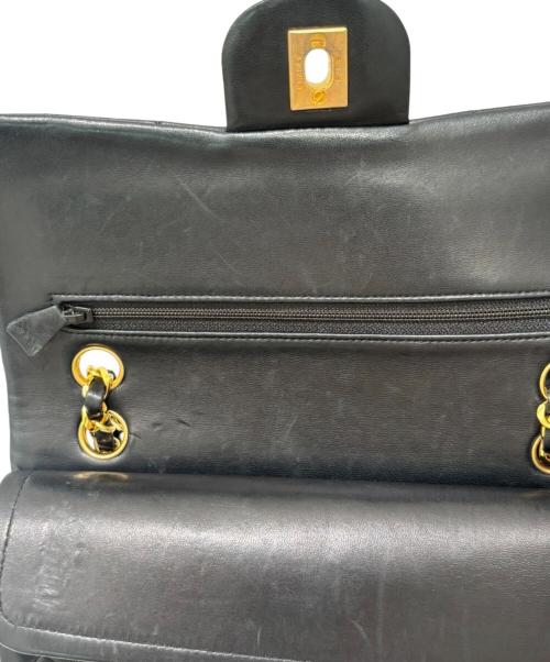 CHANEL（シャネル）CHANEL (シャネル) マトラッセ23/Wフラップチェーンショルダーバッグ ブラック サイズ:23の古着・服飾アイテム