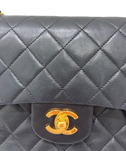CHANEL（シャネル）CHANEL (シャネル) マトラッセ23/Wフラップチェーンショルダーバッグ ブラック サイズ:23の古着・服飾アイテム