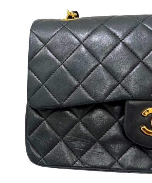 CHANEL（シャネル）CHANEL (シャネル) マトラッセ23/Wフラップチェーンショルダーバッグ ブラック サイズ:23の古着・服飾アイテム