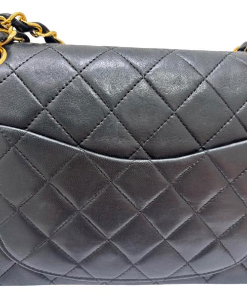 CHANEL（シャネル）CHANEL (シャネル) マトラッセ23/Wフラップチェーンショルダーバッグ ブラック サイズ:23の古着・服飾アイテム
