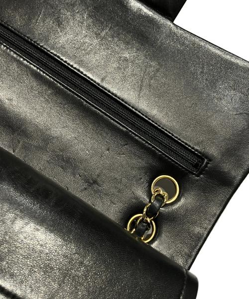 CHANEL（シャネル）CHANEL (シャネル) Wフラップマトラッセ25 ブラック サイズ:25の古着・服飾アイテム