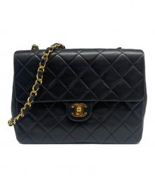 CHANEL（シャネル）の古着「ミニマトラッセ Mini Classic Flap Chain Shoulder Bag」｜ブラック