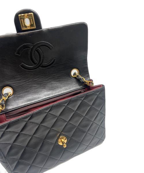 CHANEL（シャネル）CHANEL (シャネル) ミニマトラッセ Mini Classic Flap Chain Shoulder Bag ブラック サイズ:Mini/ミニの古着・服飾アイテム