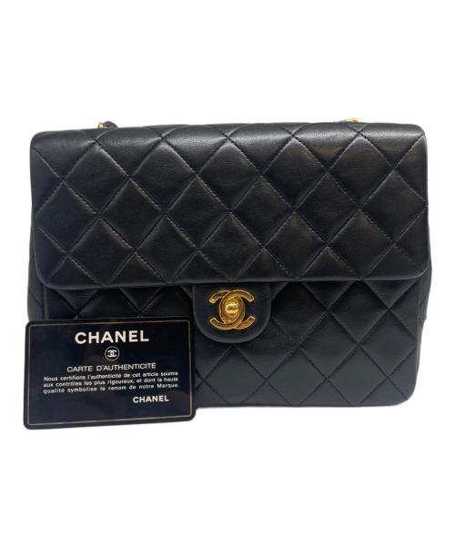 CHANEL（シャネル）CHANEL (シャネル) ミニマトラッセ Mini Classic Flap Chain Shoulder Bag ブラック サイズ:Mini/ミニの古着・服飾アイテム