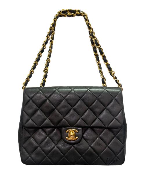 CHANEL（シャネル）CHANEL (シャネル) ミニマトラッセ Mini Classic Flap Chain Shoulder Bag ブラック サイズ:Mini/ミニの古着・服飾アイテム