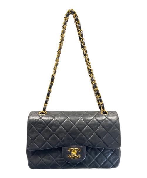 CHANEL（シャネル）CHANEL (シャネル) Wフラップマトラッセ23 ブラック サイズ:23の古着・服飾アイテム