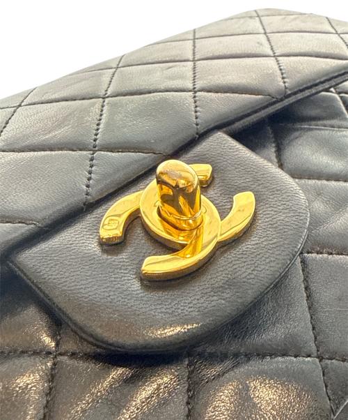 CHANEL（シャネル）CHANEL (シャネル) Wフラップマトラッセ23 ブラック サイズ:23の古着・服飾アイテム
