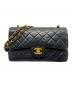 CHANEL（シャネル）の古着「Wフラップマトラッセ23」｜ブラック