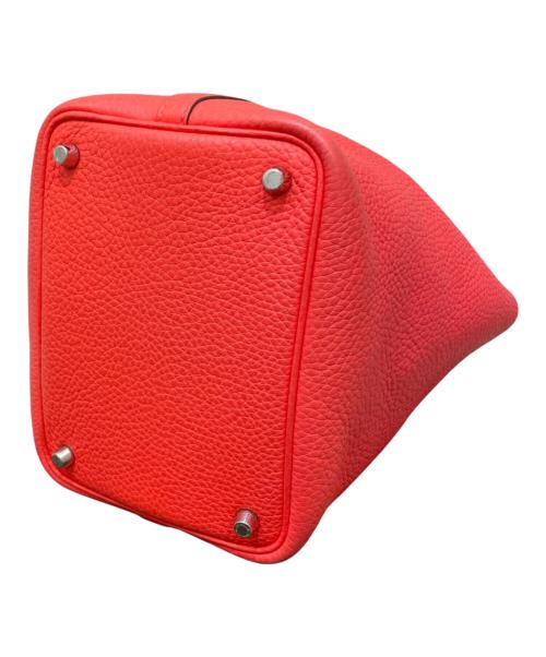 HERMES（エルメス）HERMES (エルメス) ピコタンロックPM/トリヨンクレマンス/ローズテキサス/Y刻印:2020年製/シルバー金具 ローズテキサス サイズ:PMの古着・服飾アイテム
