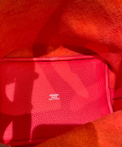 HERMES（エルメス）HERMES (エルメス) ピコタンロックPM/トリヨンクレマンス/ローズテキサス/Y刻印:2020年製/シルバー金具 ローズテキサス サイズ:PMの古着・服飾アイテム