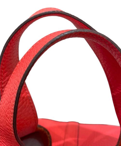 HERMES（エルメス）HERMES (エルメス) ピコタンロックPM/トリヨンクレマンス/ローズテキサス/Y刻印:2020年製/シルバー金具 ローズテキサス サイズ:PMの古着・服飾アイテム