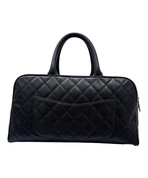 CHANEL（シャネル）CHANEL (シャネル) ココマーク マトラッセ ボーリングバッグ ブラックの古着・服飾アイテム