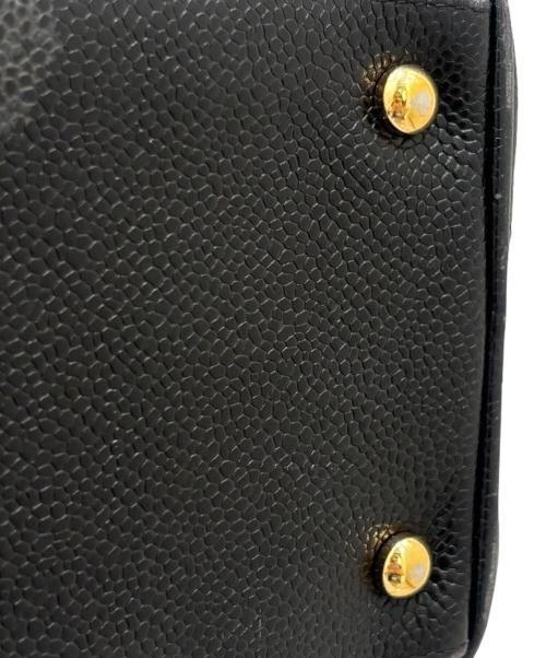 CHANEL（シャネル）CHANEL (シャネル) ココマーク マトラッセ ボーリングバッグ ブラックの古着・服飾アイテム
