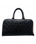 CHANEL（シャネル）の古着「ココマーク マトラッセ ボーリングバッグ」｜ブラック
