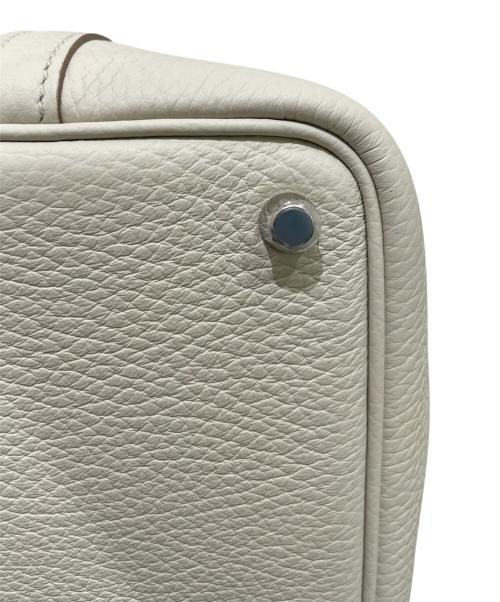 HERMES（エルメス）HERMES (エルメス) ピコタンロックPM/トリヨンクレマンス/アイボリー系/W刻印:2024年製/シルバー金具 エタン サイズ:PMの古着・服飾アイテム