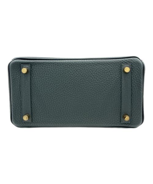HERMES（エルメス）HERMES (エルメス) バーキン25/Birkin25/ヴェールフォンセ/Vert Fonce/W刻印/ゴールド金具 ヴェールフォンセ サイズ:25の古着・服飾アイテム