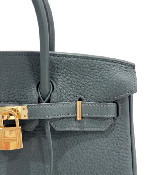 HERMES（エルメス）HERMES (エルメス) バーキン25/Birkin25/ヴェールフォンセ/Vert Fonce/W刻印/ゴールド金具 ヴェールフォンセ サイズ:25の古着・服飾アイテム