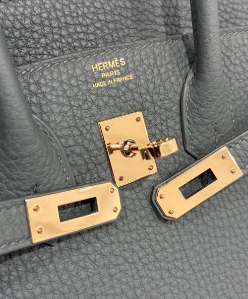HERMES（エルメス）HERMES (エルメス) バーキン25/Birkin25/ヴェールフォンセ/Vert Fonce/W刻印/ゴールド金具 ヴェールフォンセ サイズ:25の古着・服飾アイテム