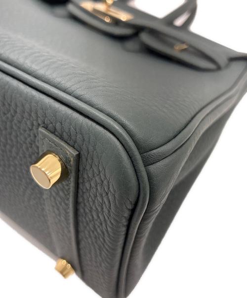 HERMES（エルメス）HERMES (エルメス) バーキン25/Birkin25/ヴェールフォンセ/Vert Fonce/W刻印/ゴールド金具 ヴェールフォンセ サイズ:25の古着・服飾アイテム