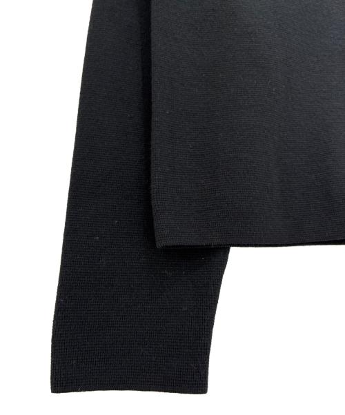 Dior（ディオール）Dior (ディオール) ロゴ刺繍ニット ブラック サイズ:Lの古着・服飾アイテム