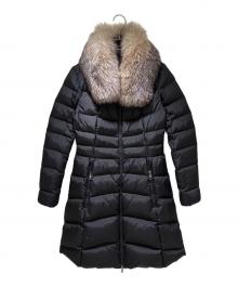MONCLER（モンクレール）の古着「HIRONDELLE Down Coat/HIRONDELLEダウンコート/D20934934520」｜ブラック