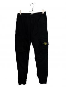 STONE ISLAND（ストーンアイランド）の古着「ワッペンカーゴパンツ」｜ブラック