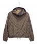 FENDI（フェンディ）の古着「ズッカ柄ナイロンパーカー」｜ブラウン