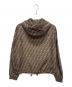 FENDI (フェンディ) ズッカ柄ナイロンパーカー ブラウン サイズ:46：120000円