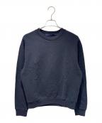 LOUIS VUITTONルイ ヴィトン）の古着「LV Logo Jacquard Embroidered Sweatshirt/LVロゴジャガードエンブロイダリースウェット/RM242M UHN HRY83W」｜ブラック