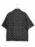 LOUIS VUITTON (ルイ ヴィトン) Monogram Denim Short-Sleeve Shirt ブラック サイズ:L：170000円