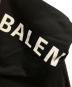 中古・古着 BALENCIAGA (バレンシアガ) フードロゴパーカー ブラック サイズ:XS：35000円
