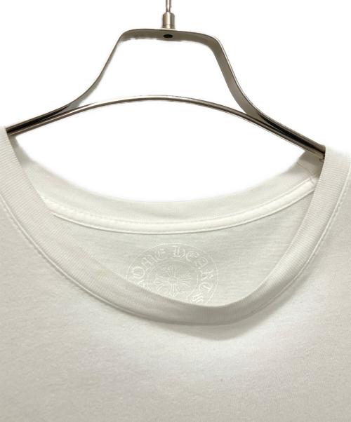 CHROME HEARTS（クロムハーツ）CHROME HEARTS (クロムハーツ) Made in Hollywood Plus Cross T-Shirt ホワイト サイズ:Lの古着・服飾アイテム