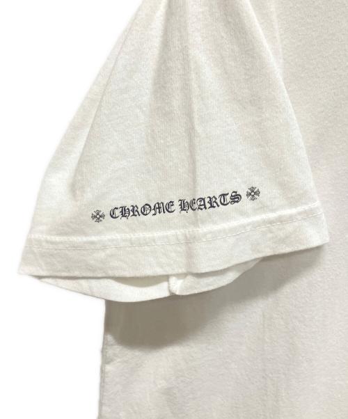 CHROME HEARTS（クロムハーツ）CHROME HEARTS (クロムハーツ) Made in Hollywood Plus Cross T-Shirt ホワイト サイズ:Lの古着・服飾アイテム