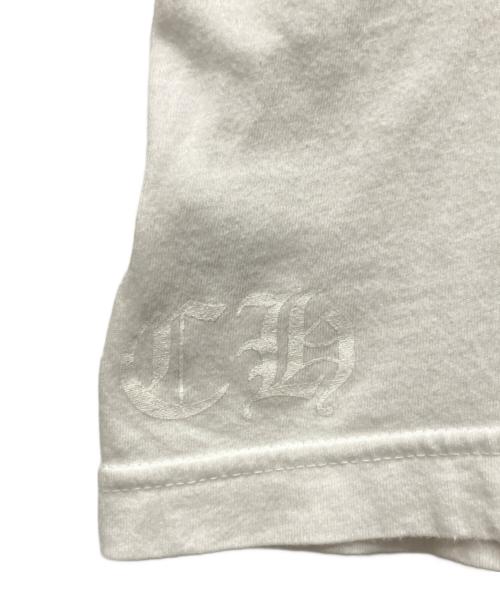 CHROME HEARTS（クロムハーツ）CHROME HEARTS (クロムハーツ) Made in Hollywood Plus Cross T-Shirt ホワイト サイズ:Lの古着・服飾アイテム
