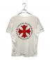 CHROME HEARTS (クロムハーツ) Made in Hollywood Plus Cross T-Shirt ホワイト サイズ:L：80000円