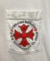 中古・古着 CHROME HEARTS (クロムハーツ) Made in Hollywood Plus Cross T-Shirt ホワイト サイズ:L：80000円